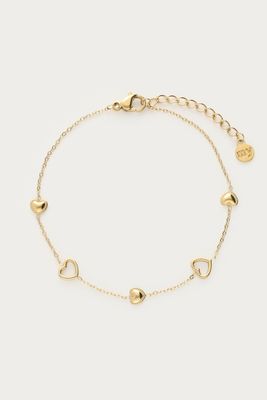 My Jewellery Bracelet hearts small open Goud