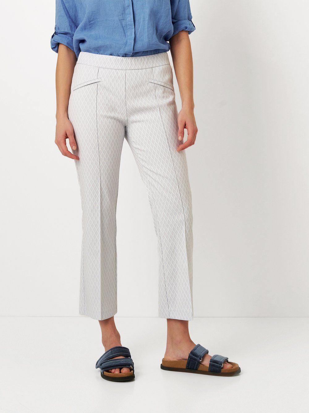 Toni Dress Jenny Kick 7/8 Blauw