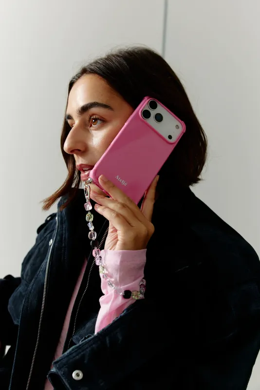 Atelje Motel Pink Case-Iphone 16 Pro Roze