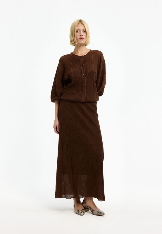 Xandres alpha blouse Bruin