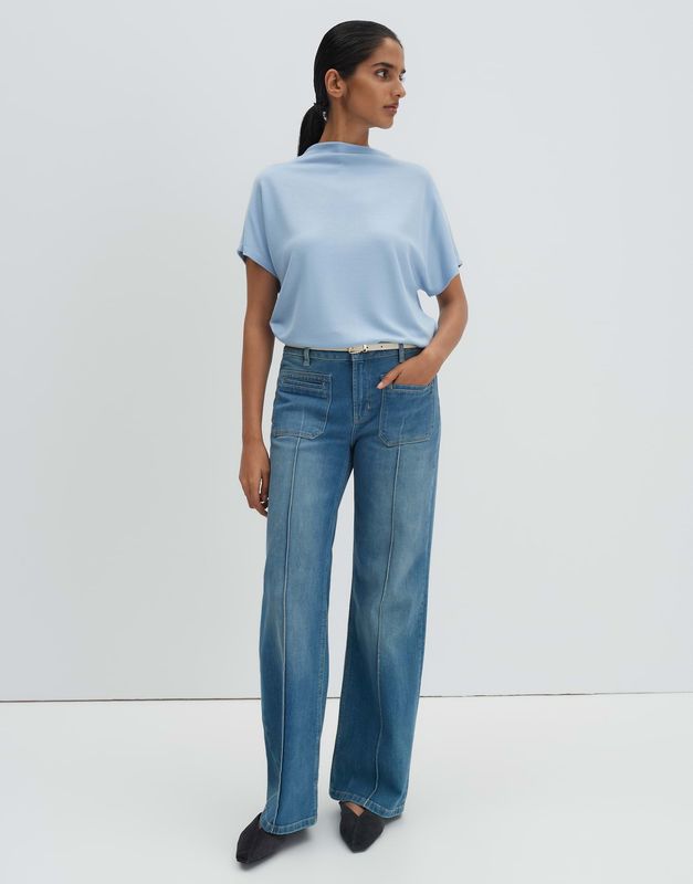 Someday Kumea top Blauw