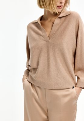 Xandres giedo blouse Beige