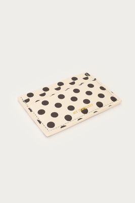 My Jewellery Card holder polkadot white Goud