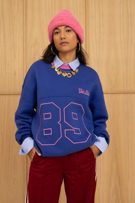 My Jewellery 89 club amour sweater Blauw
