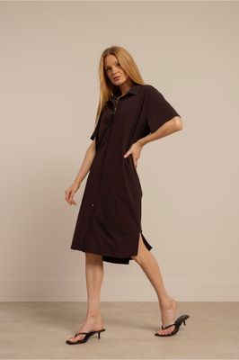Studio Anneloes Louni blouse dress Bruin
