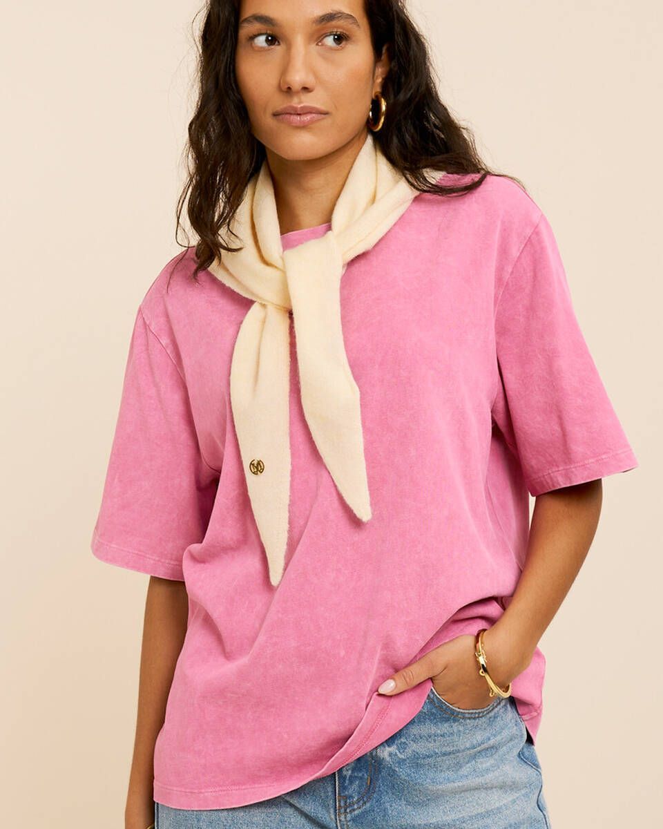 My Jewellery sjaal triangle butter yellow 120x30 Yellow