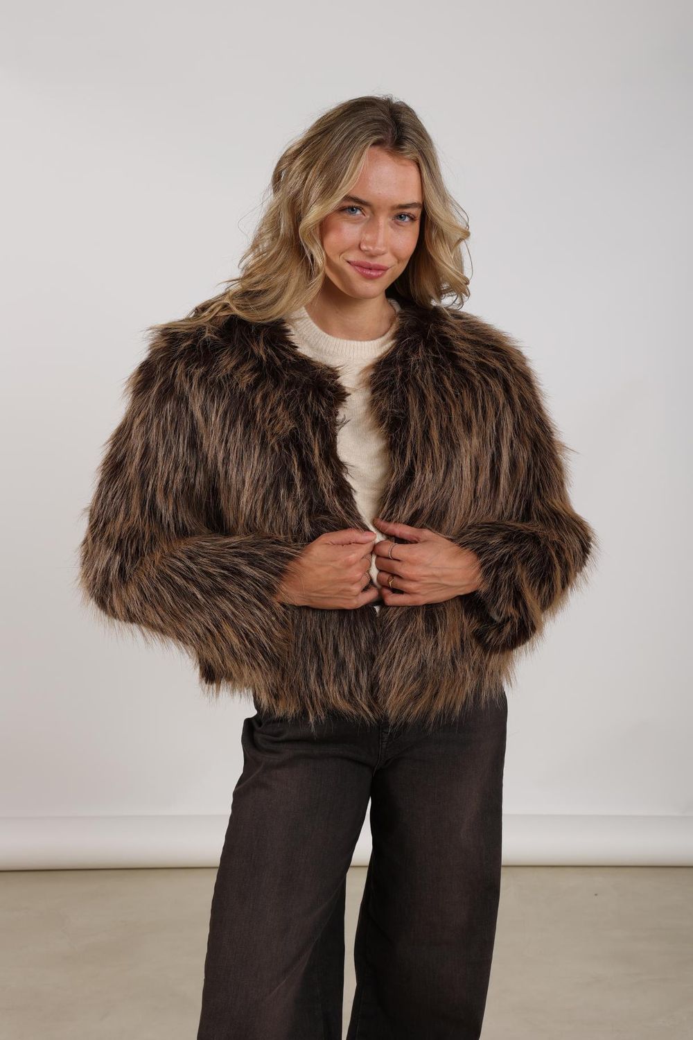 Nukus Lori jacket Bruin