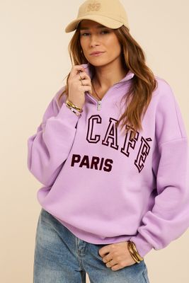 My Jewellery Le cafe paris sweater Light Purple