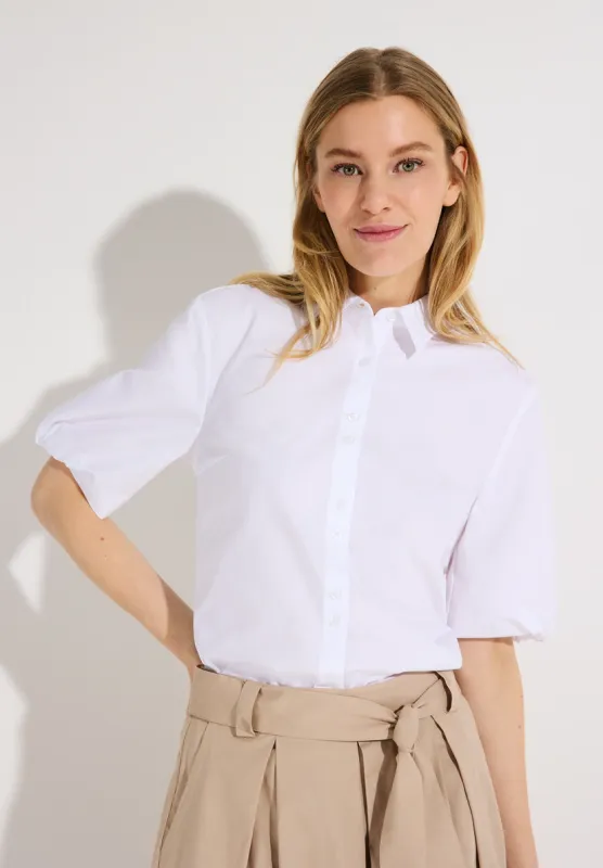 More&amp;More Blouse met wijde mouwen wit