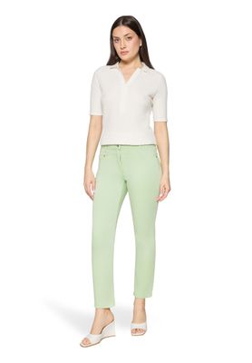 Betty Barclay casual broek slim fit Groen