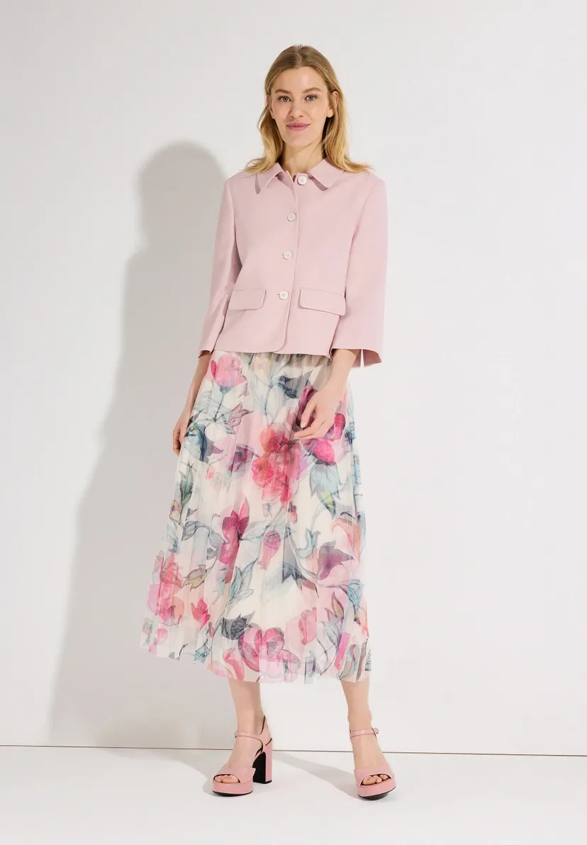 More&amp;More Korte blazer roze