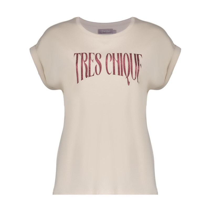 Geisha T-shirt tres chique Beige