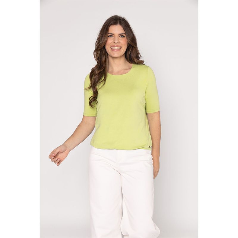 Roberto Sarto Blouson ronde hals Groen