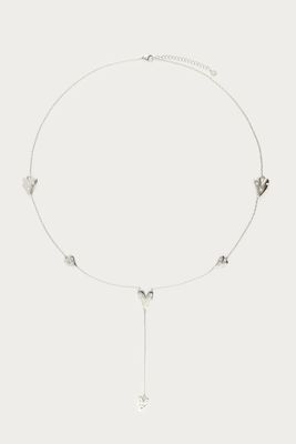 My Jewellery lange ketting met hartjes Zilver