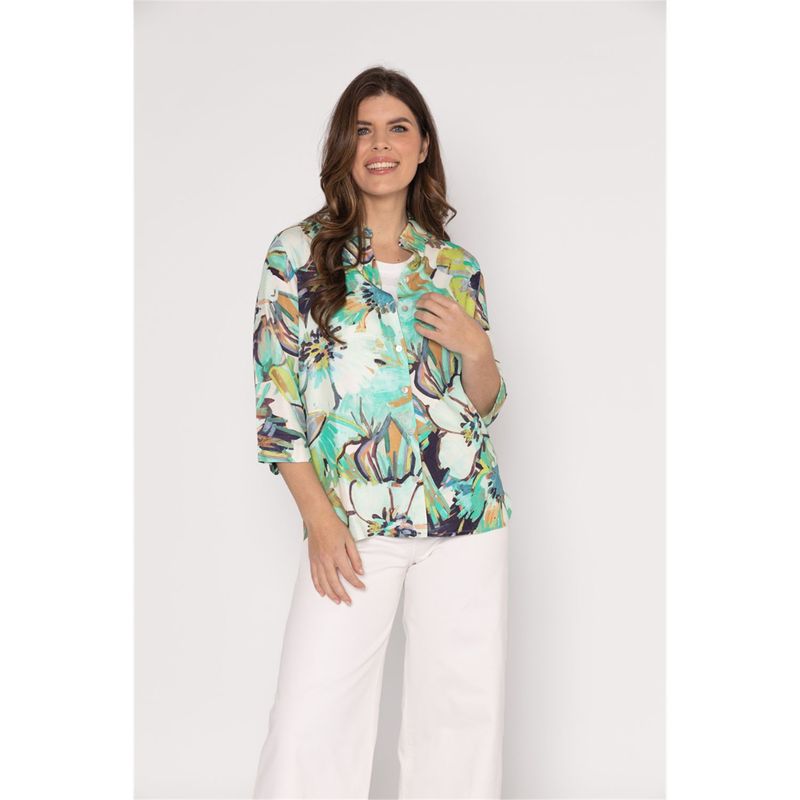 Roberto Sarto Blouse Groen