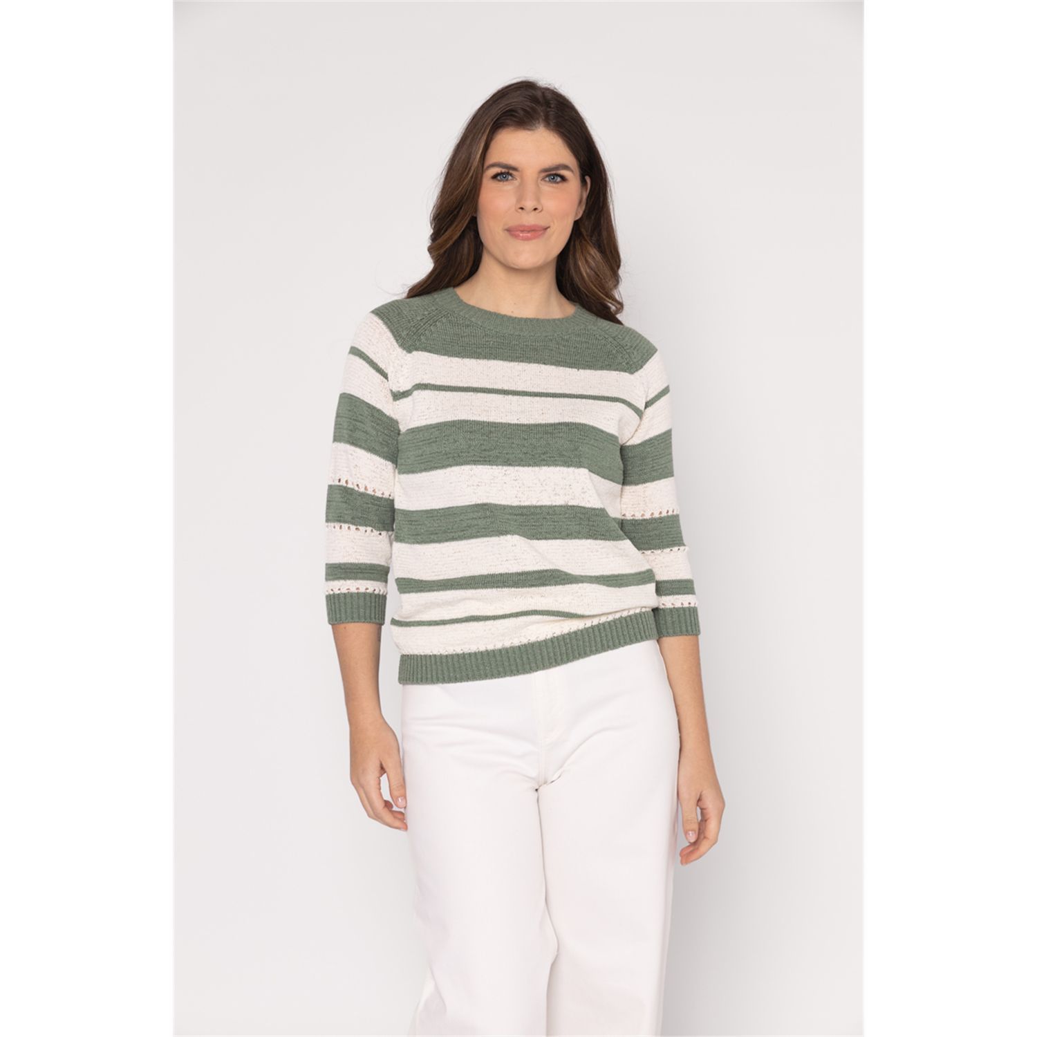 Roberto Sarto Trui ronde hals Groen