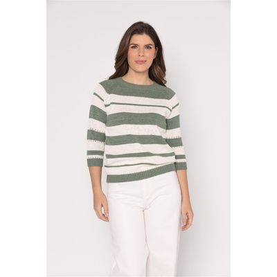 Roberto Sarto Trui ronde hals Groen