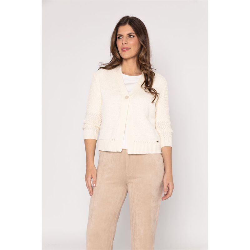 Roberto Sarto Vest v-hals Offwhite