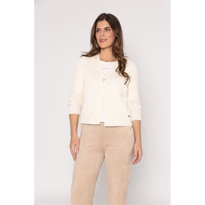 Roberto Sarto Vest v-hals Offwhite