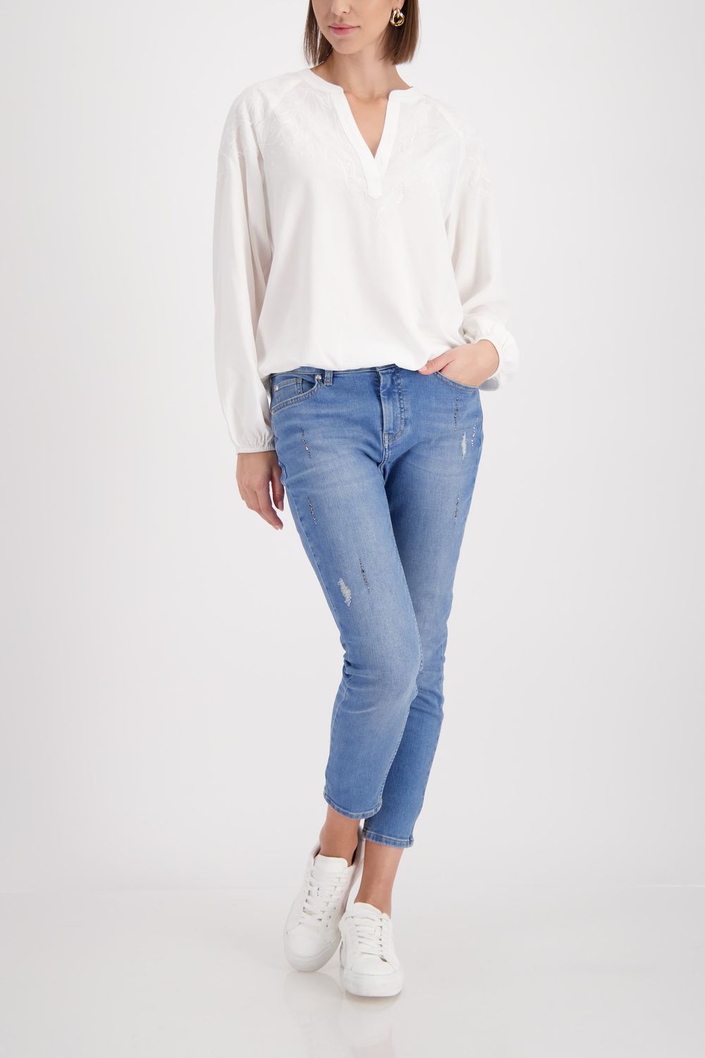 Monari Blouse off-white Ecru