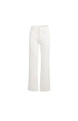 YAYA chinojeans met paspelzakken Ecru