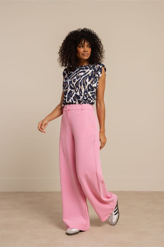 Studio Anneloes Leona strap leopard top multi