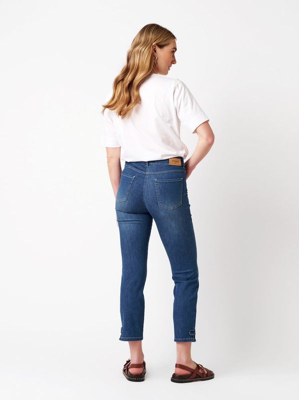 Toni be loved Broek 7/8 Blauw