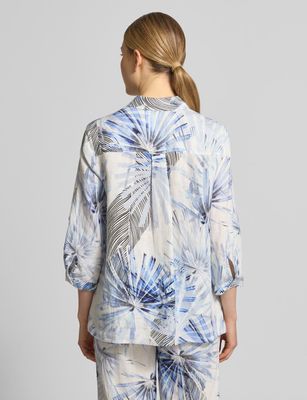 Toni Blouse 3/4-Arm Blauw
