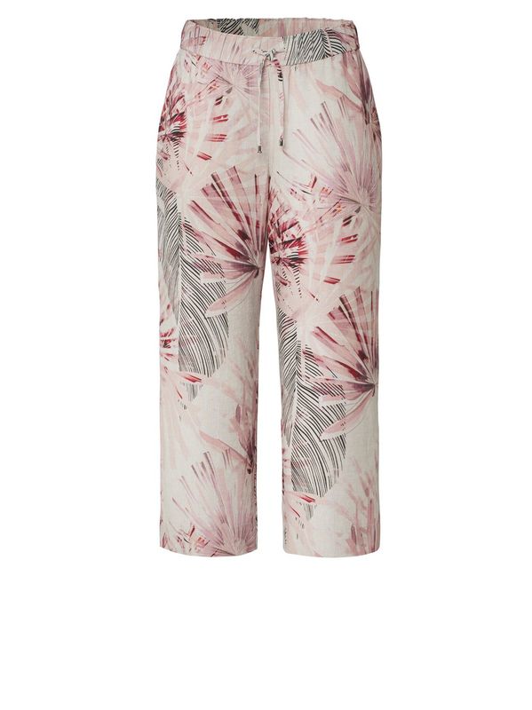 Toni Broek Pia Wide Leg 3/4 Rood