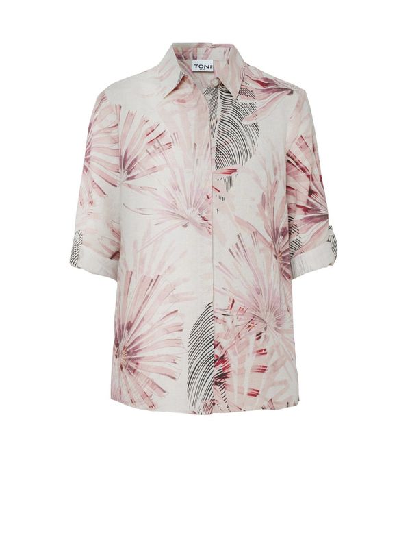 Toni Blouse 3/4-Arm Rood