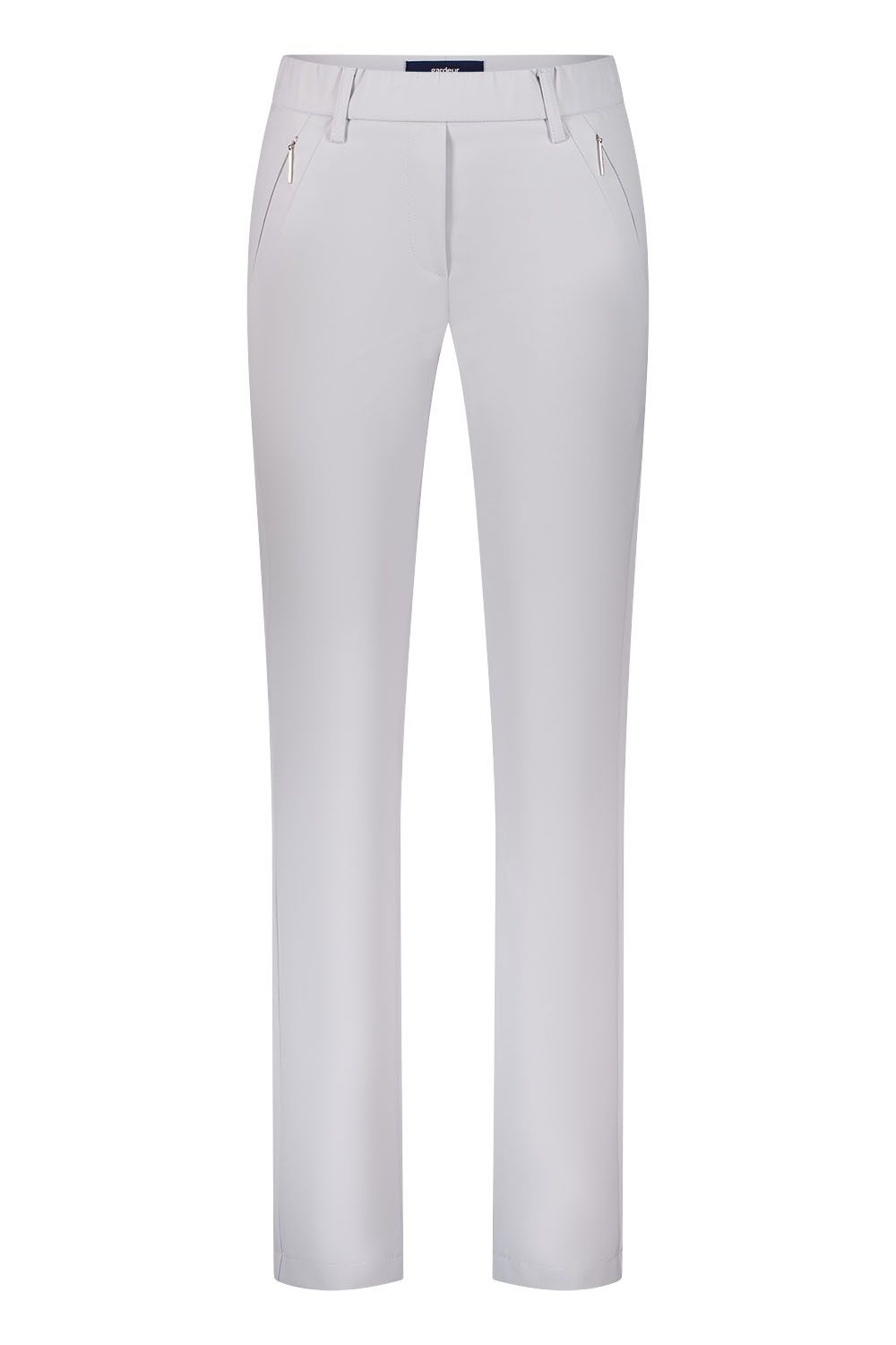 Gardeur Broek Pull On Slim Grijs