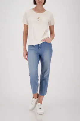 Monari T-Shirt Champagne Beige