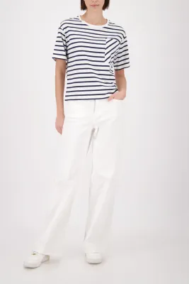 Monari T-Shirt Marine Blauw