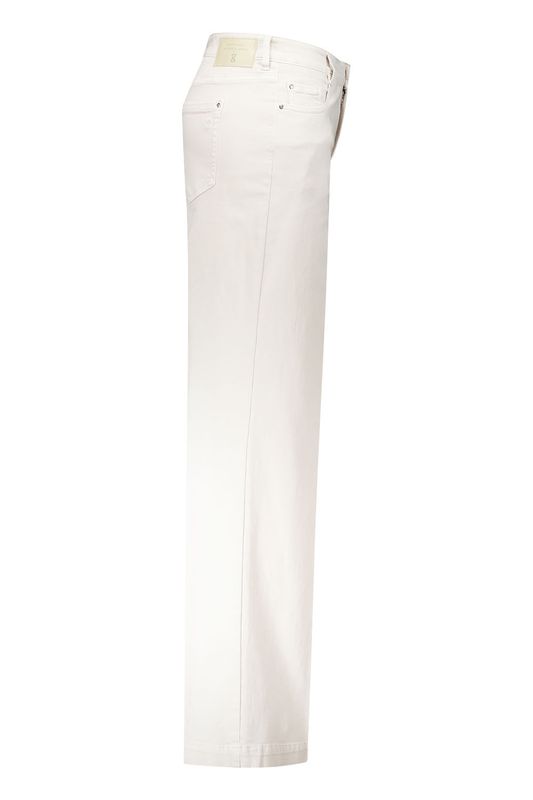 Gardeur Broek Wide leg  Ecru