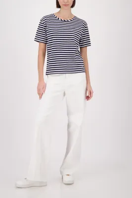 Monari T-Shirt Marine Blauw