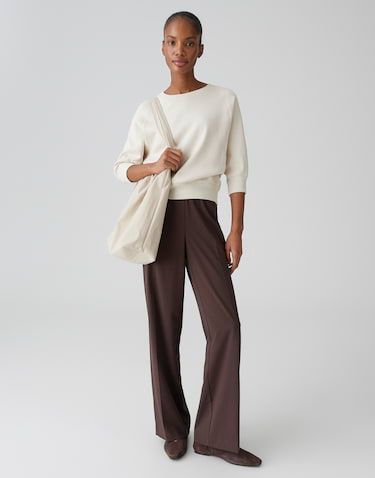 Opus Garki Sweatshirt Beige