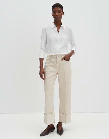 Someday Keora Poloshirt Ecru