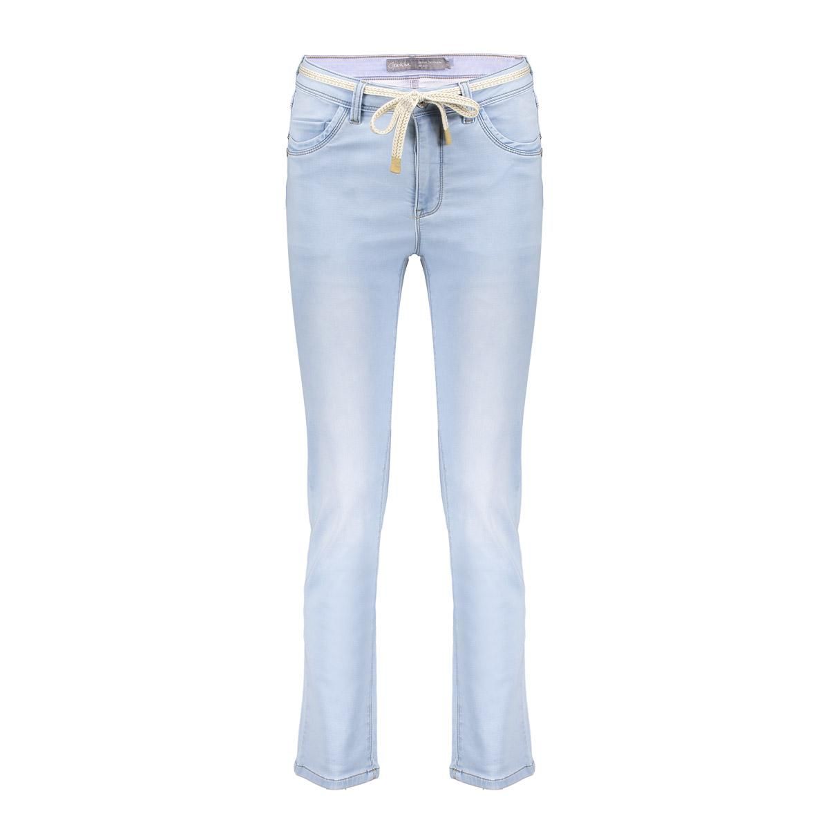 Geisha Jeans roll-up Blauw Floor denim