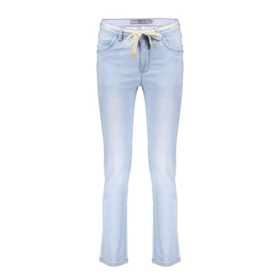 Geisha Jeans roll-up Blauw Floor denim