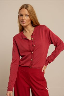 Studio Anneloes Jerry cardigan Rood