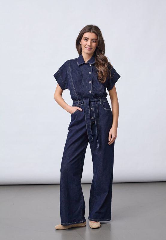 Sisters Point Jumpsuit Blauw