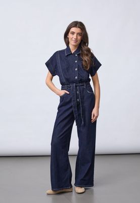 Sisters Point Jumpsuit Blauw