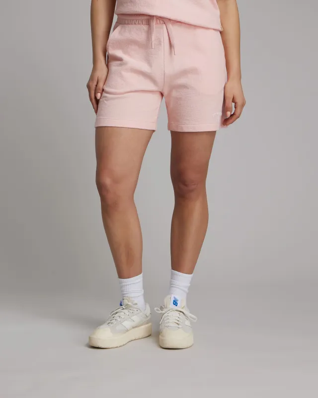 Pink Noir Lacy Short Roze