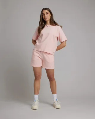 Pink Noir Lacy Short Roze