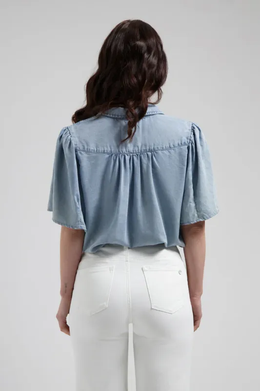 Florez Ana Flared Pocket Off White L33