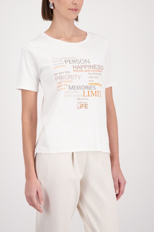 Monari T-Shirt Ecru