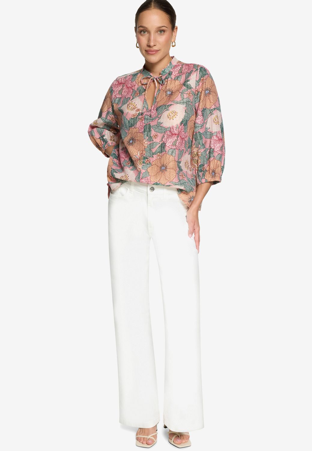 Zero Blouse met bloemenprint Multi