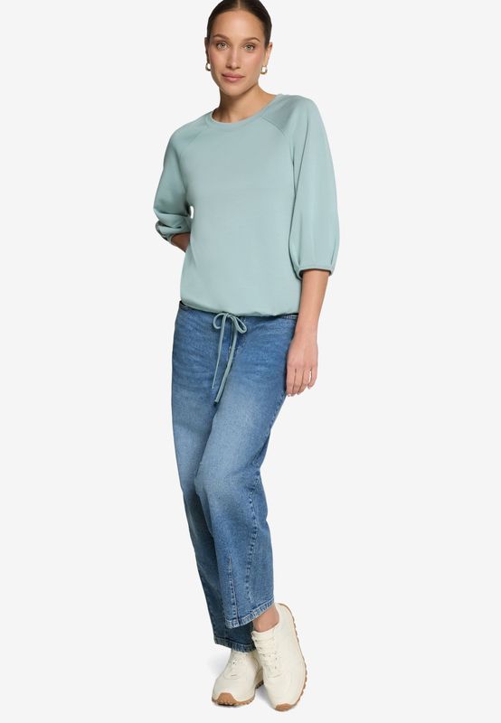 Zero Trui met trekkoord Blauw