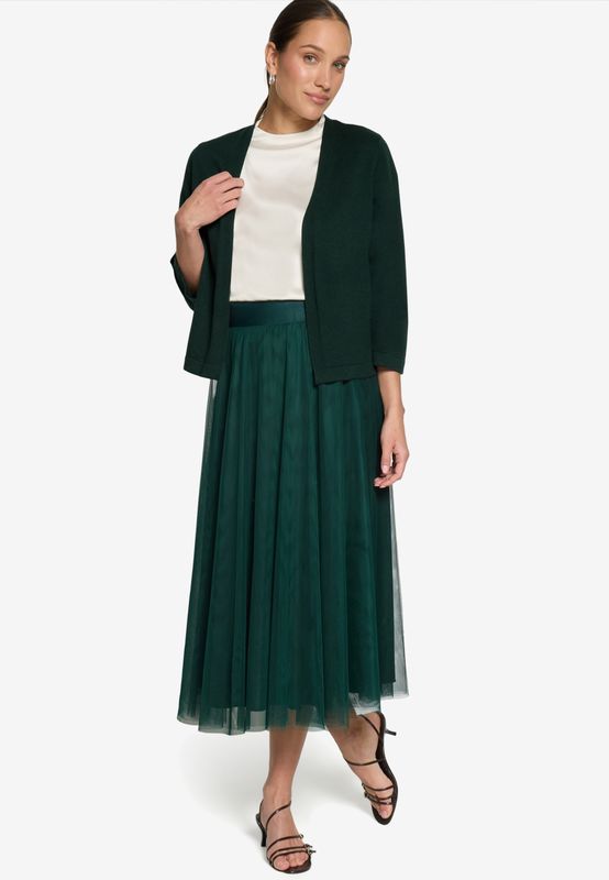 Zero Fijn gebreid jasje kort,