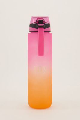 My Jewellery roze en oranje waterfles